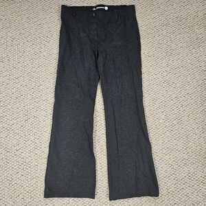 Betabrand Casual Dress Pants Women's Size L Petite Charcoal Gray